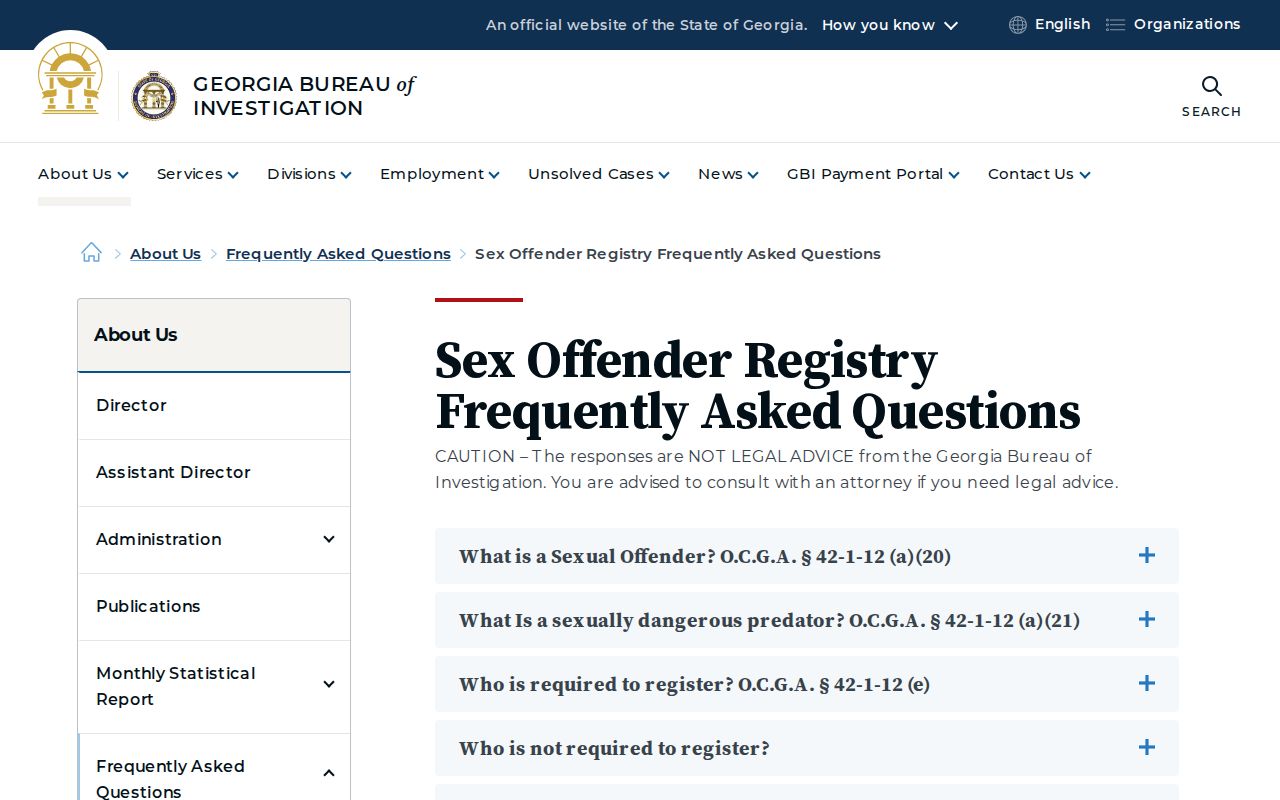 Lowndes County sex offender search Georgia registry FAQ
